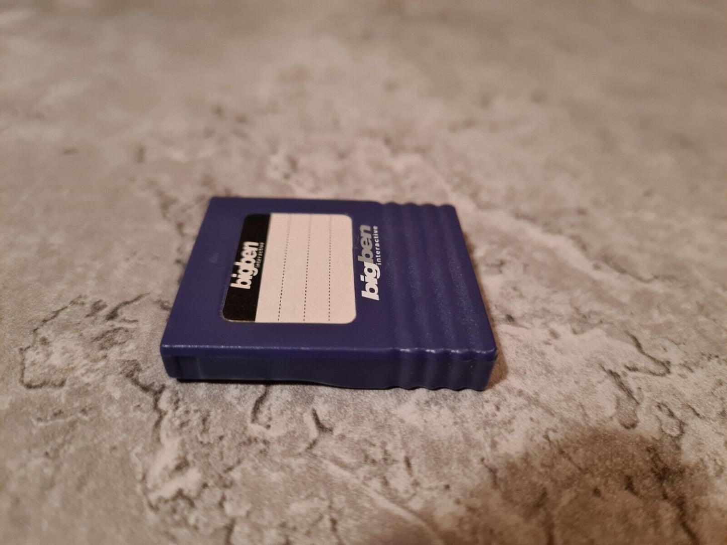 Nintendo Gamecube Memory Card 4 MB BigBen Lila Violett - T-Retro-Games
