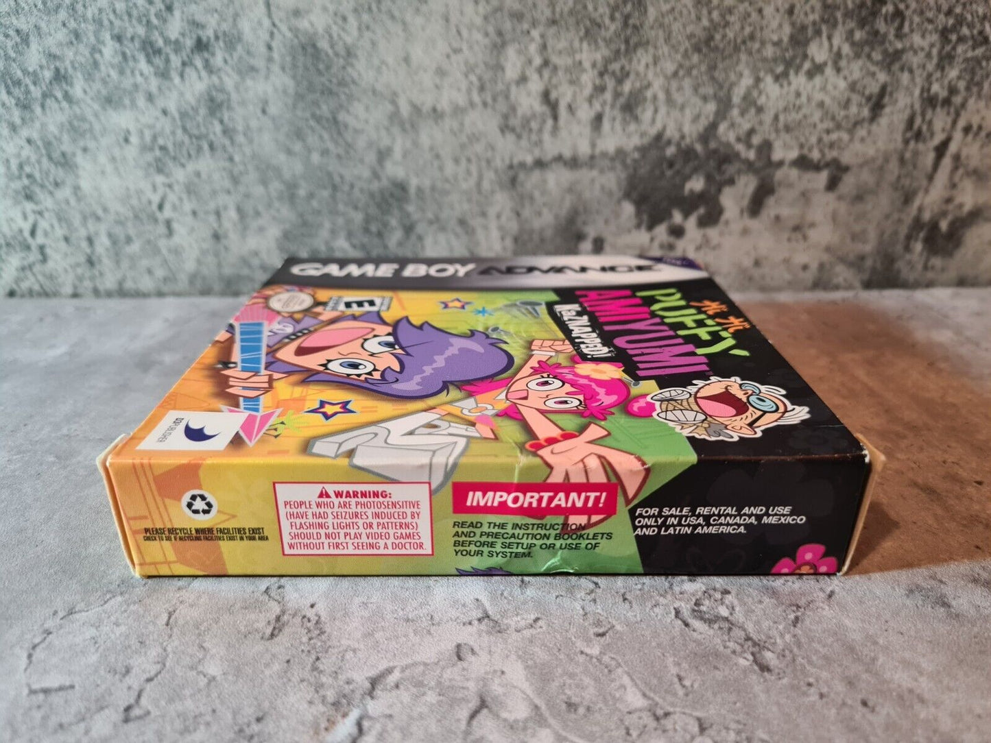 Nintendo Gameboy Advance Puffy AmiYumi Kaznapped mit OVP und Anleitung USA - T-Retro-Games