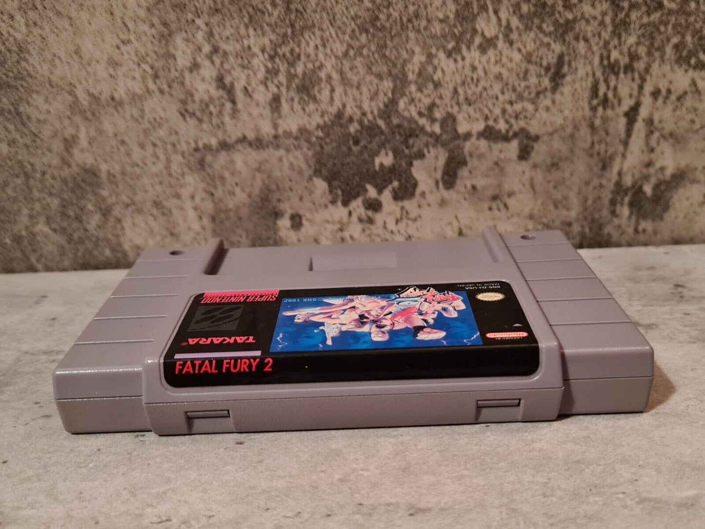 SNES Super Nintendo Fatal Fury 2 mit OVP und Anleitung NTSC USA - T-Retro-Games