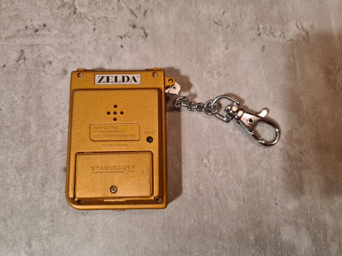 Nintendo Mini Classics Zelda Schlüsselanhänger 1998 - T-Retro-Games