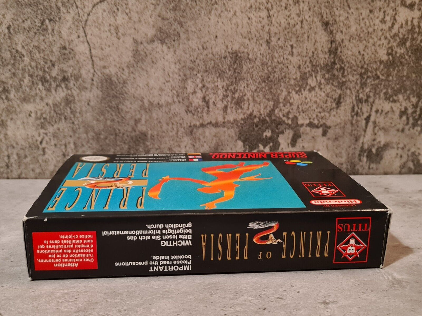 SNES Super Nintendo Prince of Persia 2 mit OVP und Anleitung EUR - T-Retro-Games