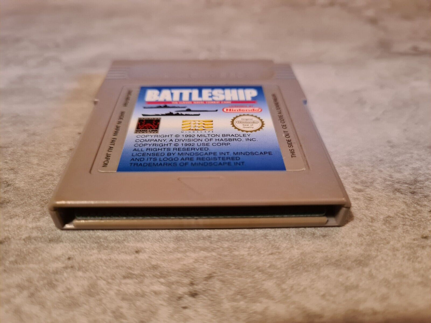 Nintendo Gameboy Classic Spiel Battleship Modul FAH - T-Retro-Games