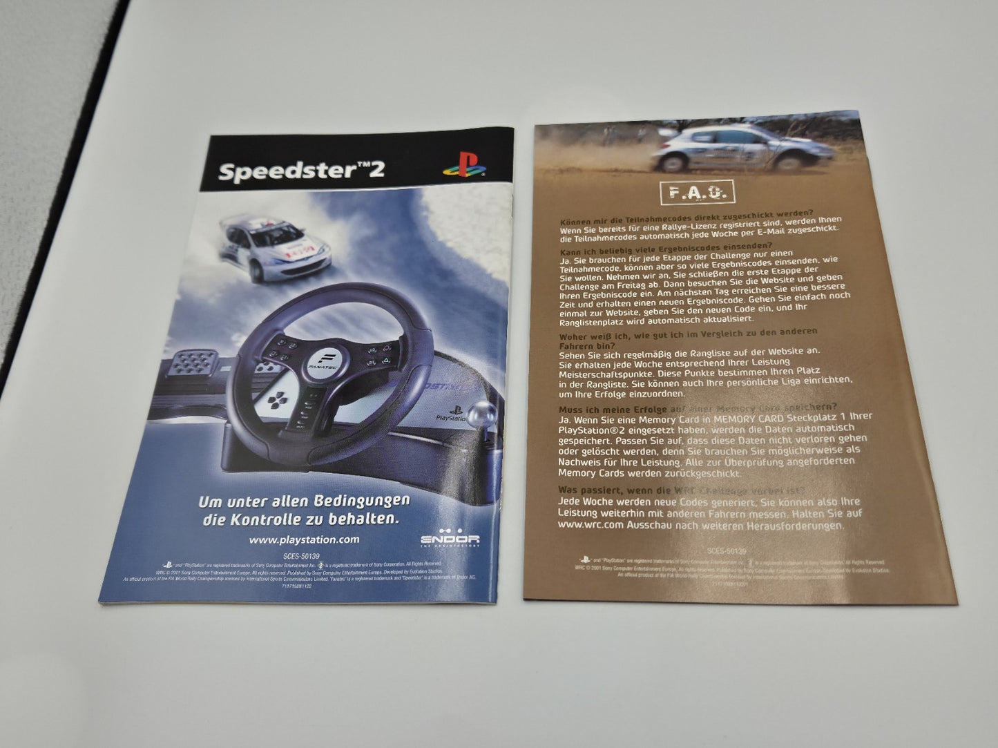 PS2 Playstation 2 WRC World Rally Championship mit OVP und Anleitung Deutsch