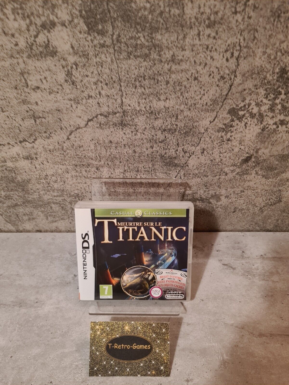 Nintendo DS Murder on The Titanic mit OVP und Anleitung FAH - T-Retro-Games