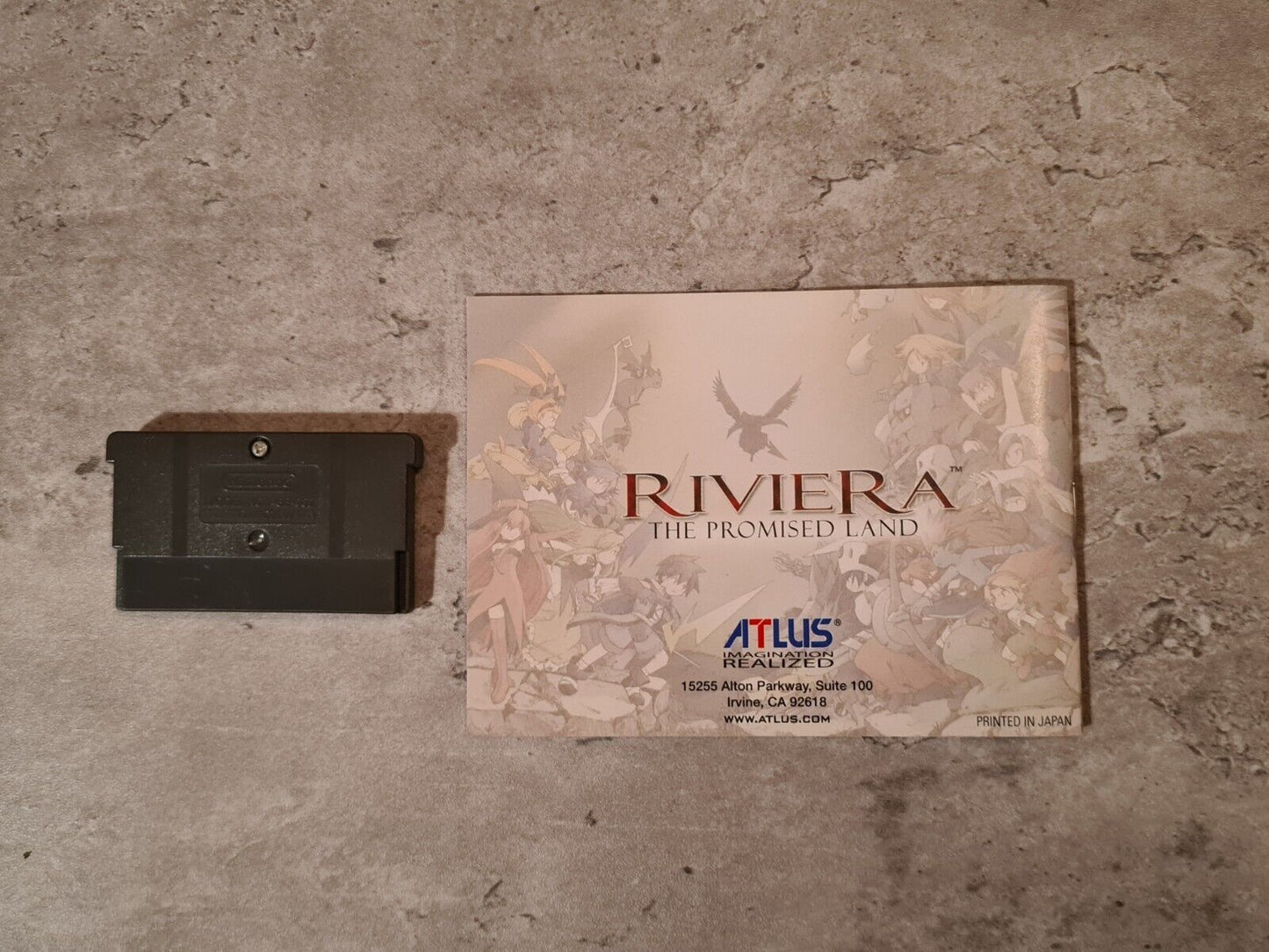 Game Boy Advance Riviera The Promised Land mit OVP und Anleitung USA - T-Retro-Games