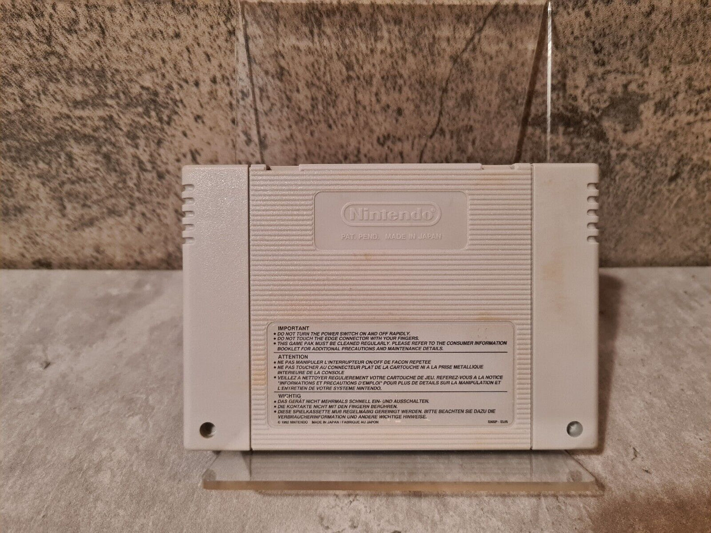 SNES Super Nintendo Eek! The Cat UKV Modul - T-Retro-Games