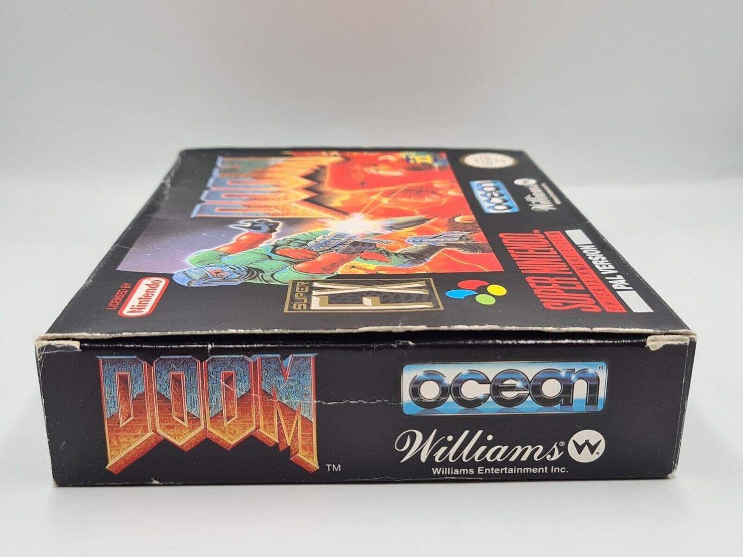 SNES Super Nintendo Doom mit OVP und Anleitung UKV - T-Retro-Games