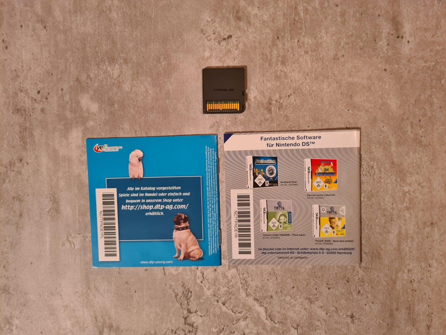 Nintendo DS Think Training für den Kopf mit OVP und Anleitung NOE - T-Retro-Games