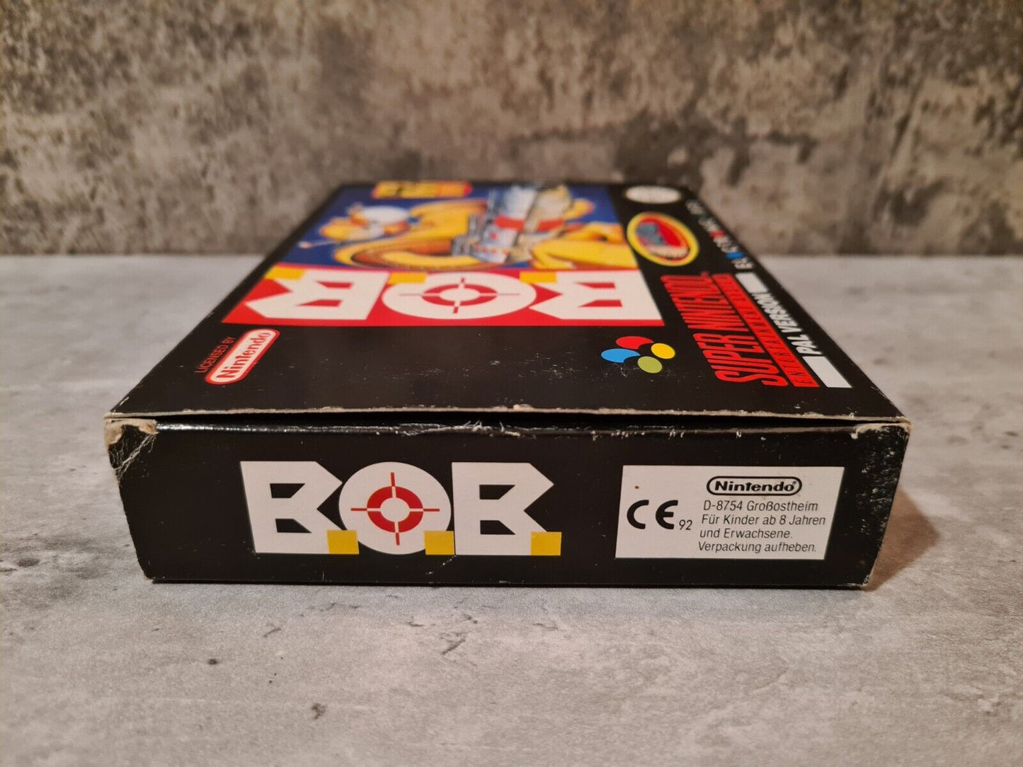 SNES Super Nintendo B.O.B. mit OVP und Anleitung + Poster NOE - T-Retro-Games
