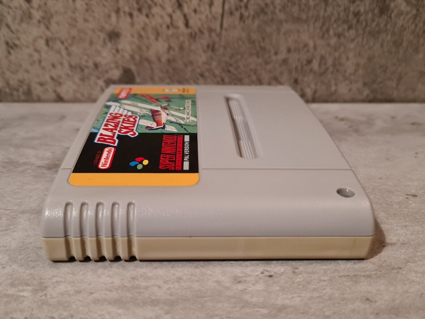 SNES Super Nintendo Blazing Skies Modul UKV - T-Retro-Games