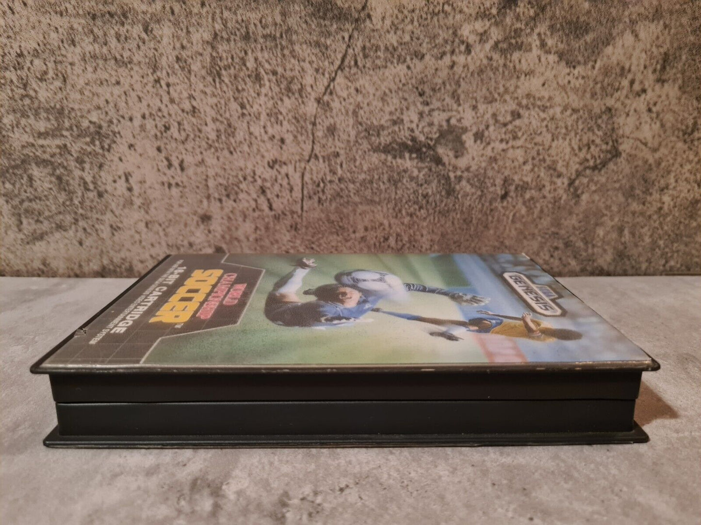 Sega Genesis Spiel World Championship Soccer mit OVP und Anleitung USA - T-Retro-Games
