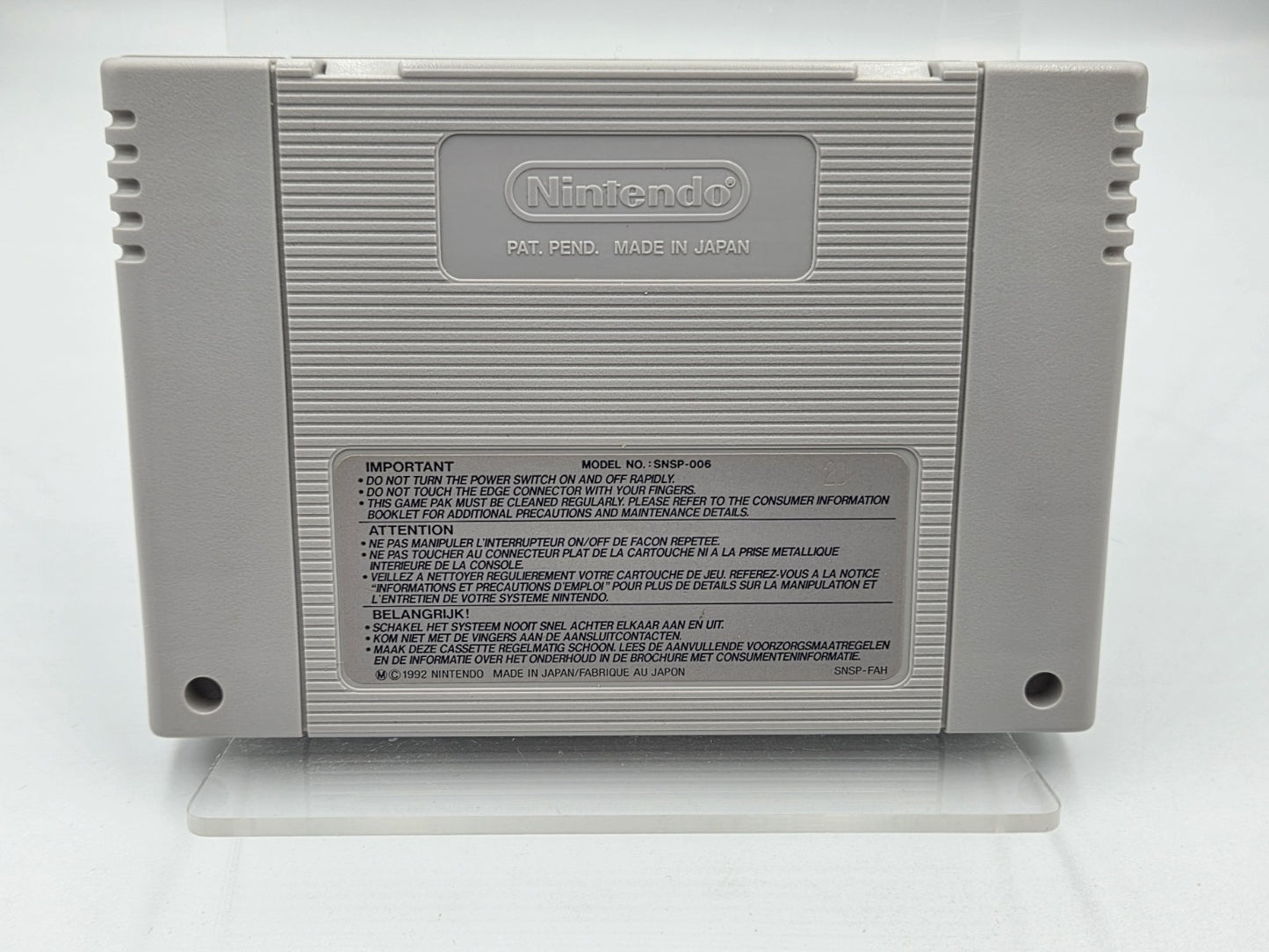SNES Super Nintendo Super Bomberman Modul FAH