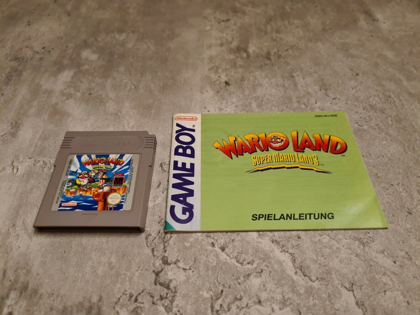 Nintendo Game Boy Wario Land Super Mario Land 3 mit OVP und Anleitung NOE - T-Retro-Games