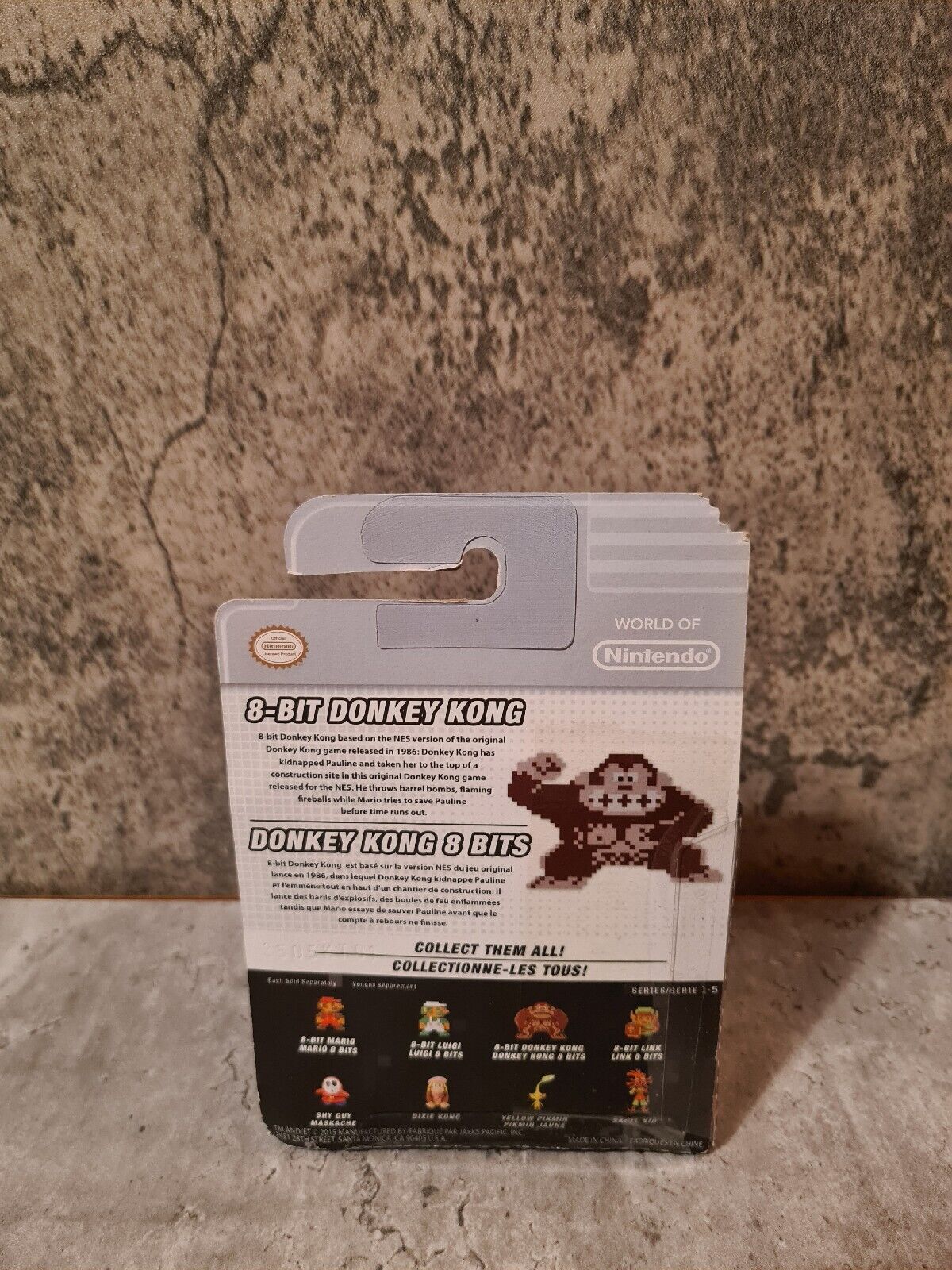 World of Nintendo Collectible Figur Figurine 8-Bit Donkey Kong Neu New Sealed - T-Retro-Games