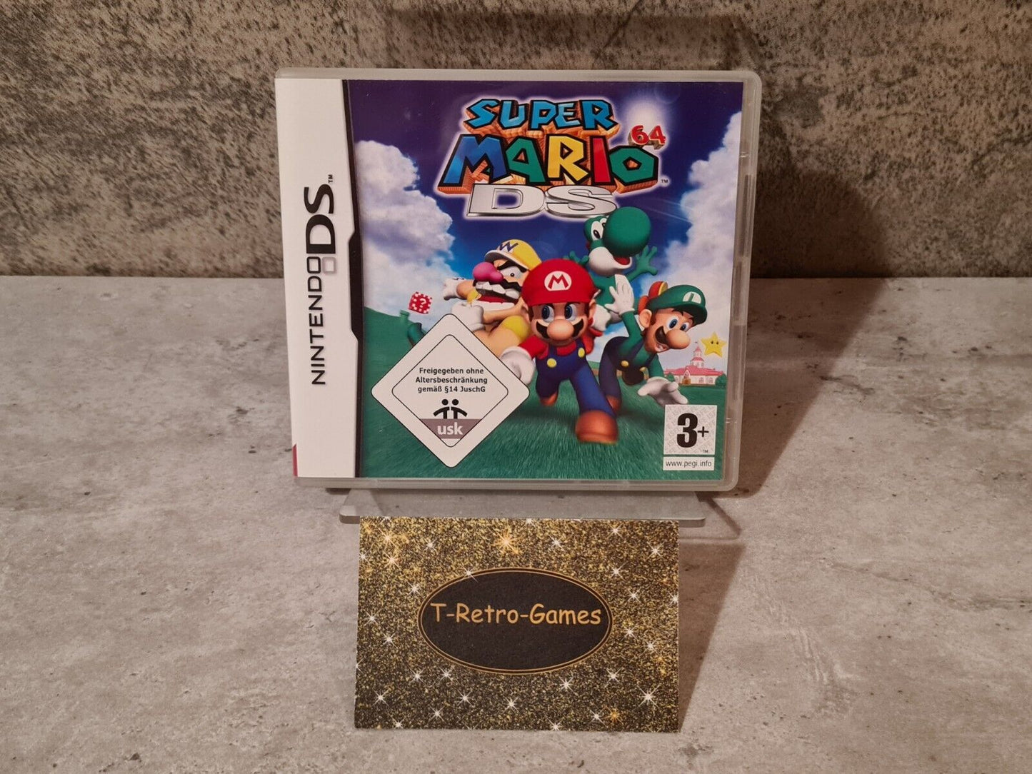 Nintendo DS Super Mario 64 DS mit OVP und Anleitung FHG - T-Retro-Games