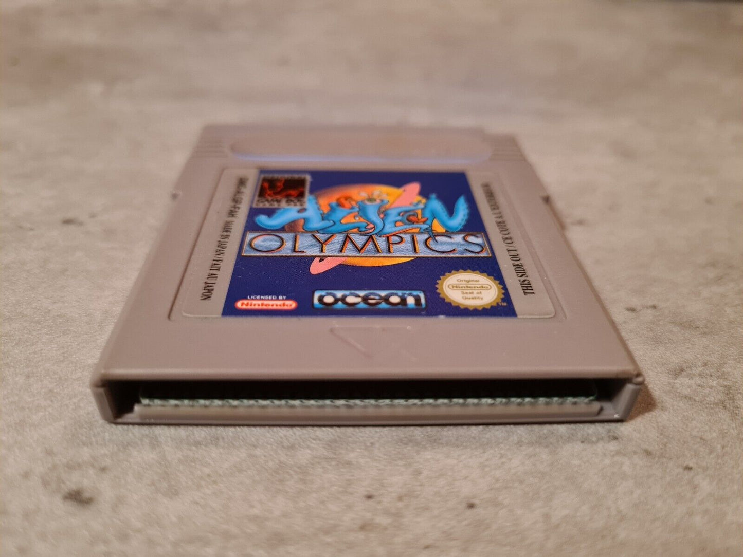 Nintendo Game Boy Classic Spiel Alien Olympics Modul FAH - T-Retro-Games