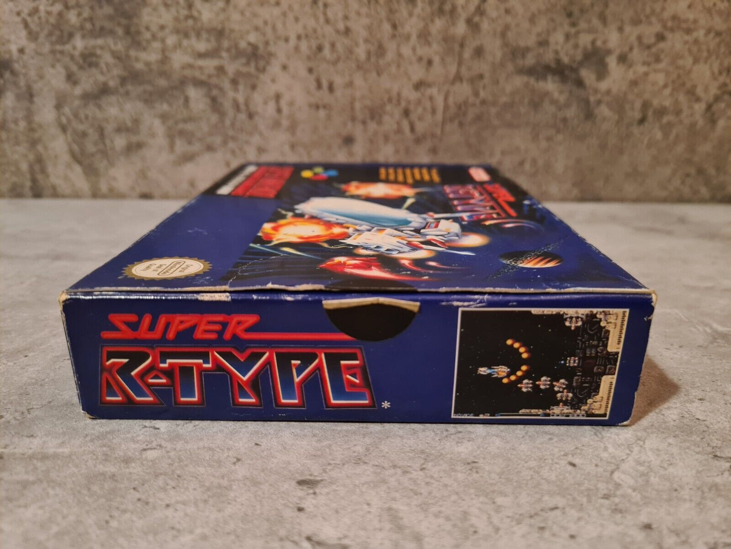SNES Super Nintendo Super R-Type mit OVP und Anleitung UKV - T-Retro-Games