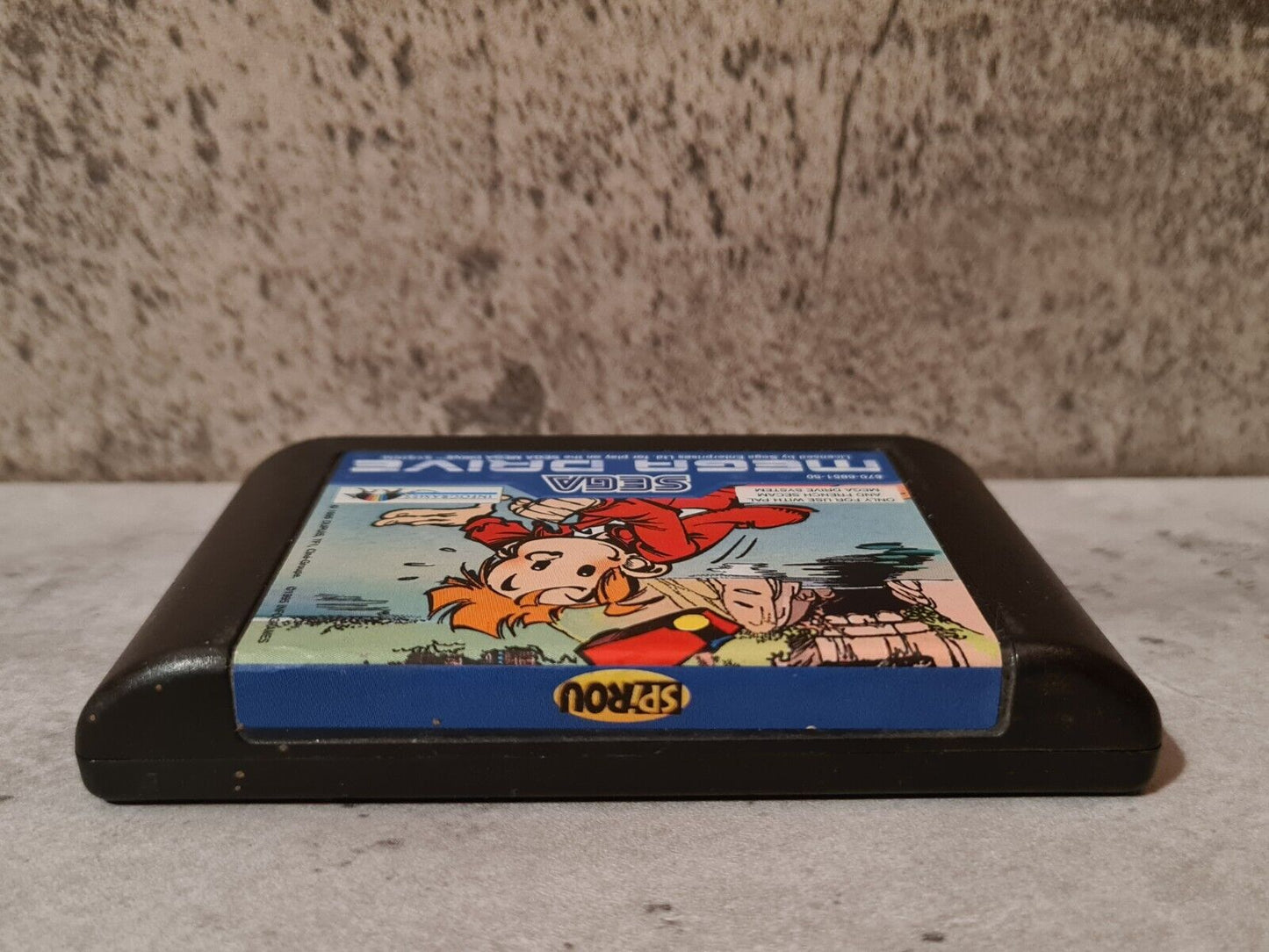 Sega Mega Drive Spiel Robbedoes / Spirou mit OVP und Anleitung Multi Language - T-Retro-Games