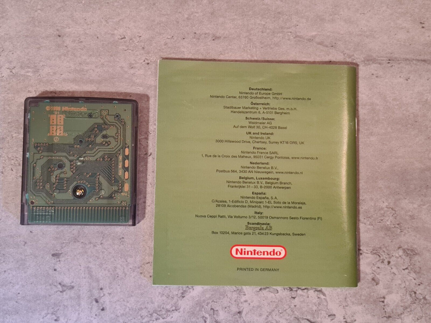 Nintendo Game Boy Color Alice in Wonderland mit OVP und Anleitung EUR - T-Retro-Games