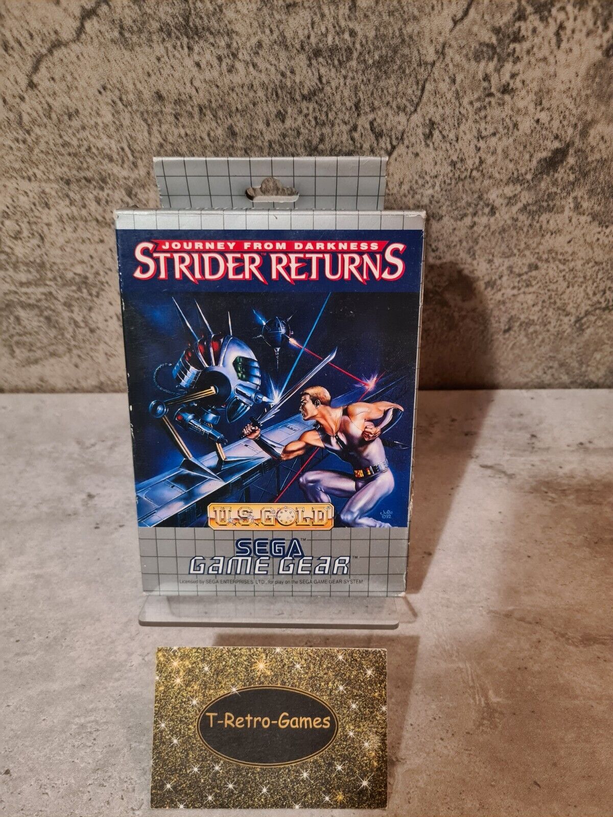 Sega Game Gear Strider Returns mit OVP und Anleitung Multi Language - T-Retro-Games