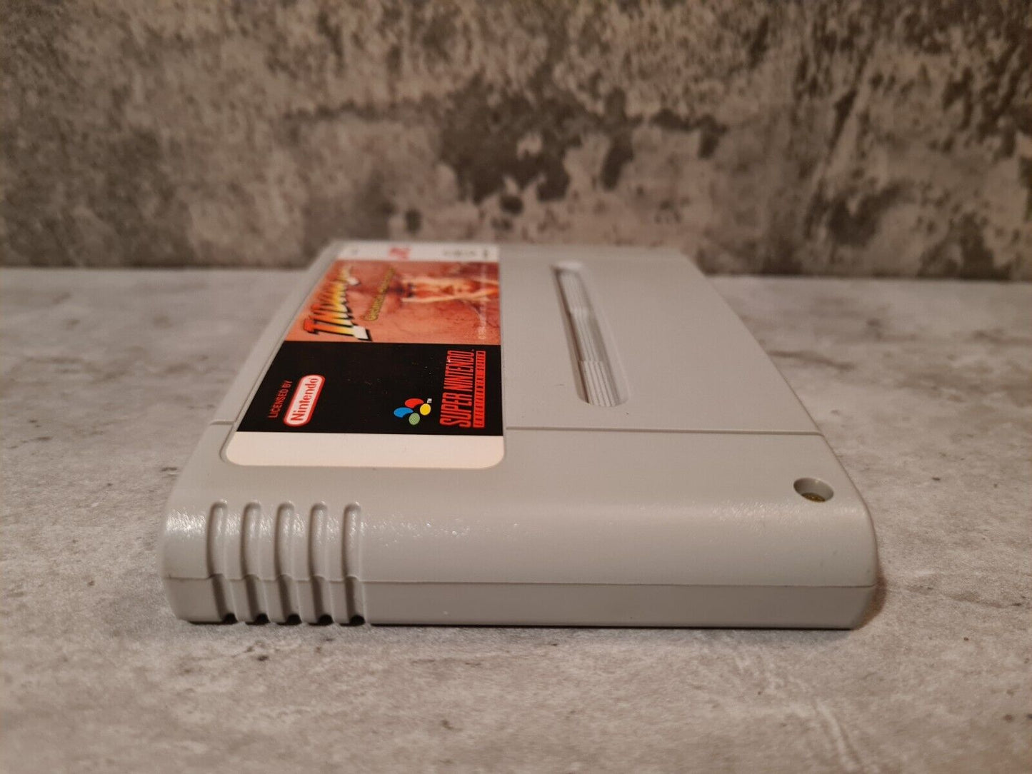 SNES Super Nintendo Indiana Jones Greatest Adventures Modul EUR - T-Retro-Games