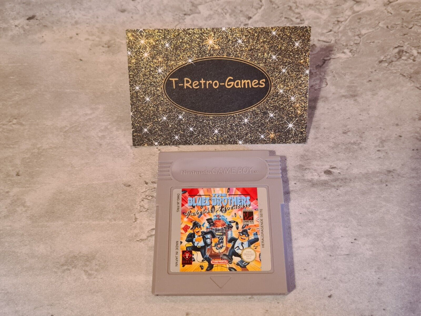 Nintendo Game Boy Classic Spiel The Blues Brothers Jukebox Adventure Modul FRG - T-Retro-Games