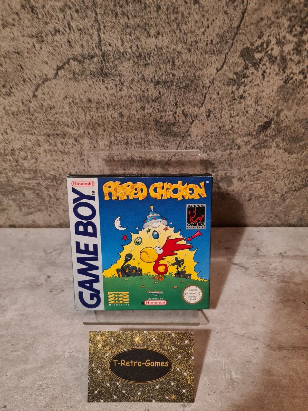 Nintendo Game Boy Classic Alfred Chicken mit OVP und Anleitung NOE - T-Retro-Games