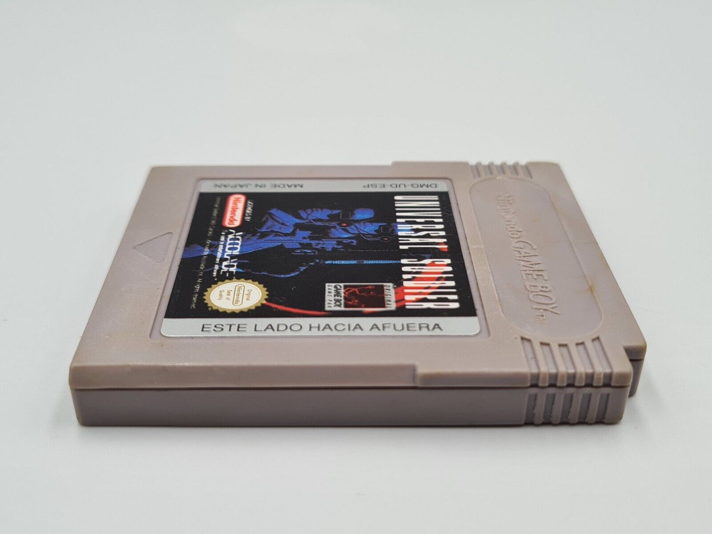 Nintendo Game Boy Classic Spiel Universal Soldier Modul ESP - T-Retro-Games