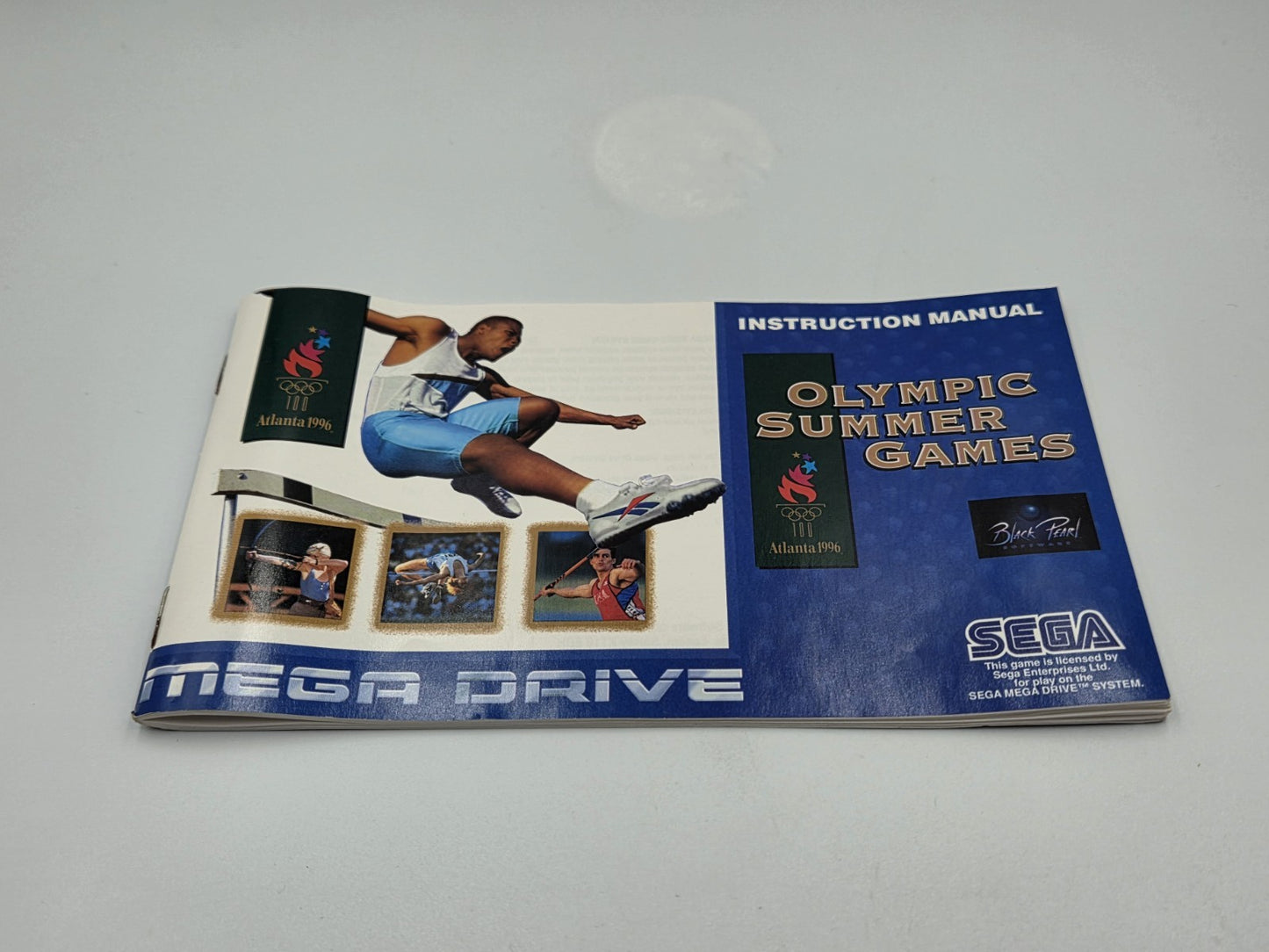 Sega Mega Drive Spiel Olympic Summer Games mit OVP und Anleitung Multilingual