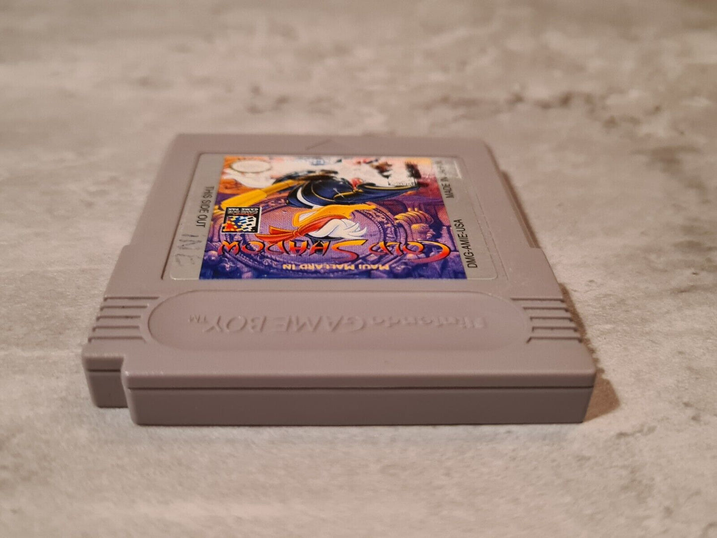 Nintendo Game Boy Classic Spiel Maui Mallard in Cold Shadow Modul USA - T-Retro-Games