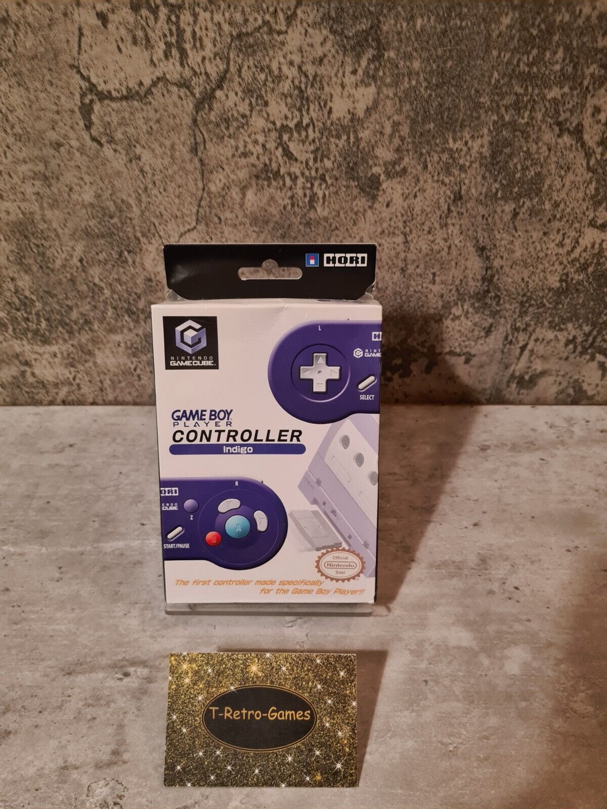 Nintendo Gamecube Game Boy Player Controller Hori Pad Indigo New Sealed Unused
