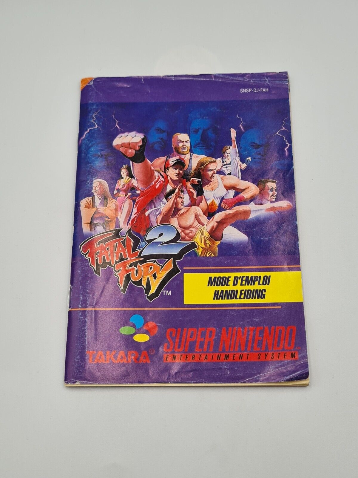 SNES Super Nintendo Fatal Fury 2 mit OVP und Anleitung FAH - T-Retro-Games
