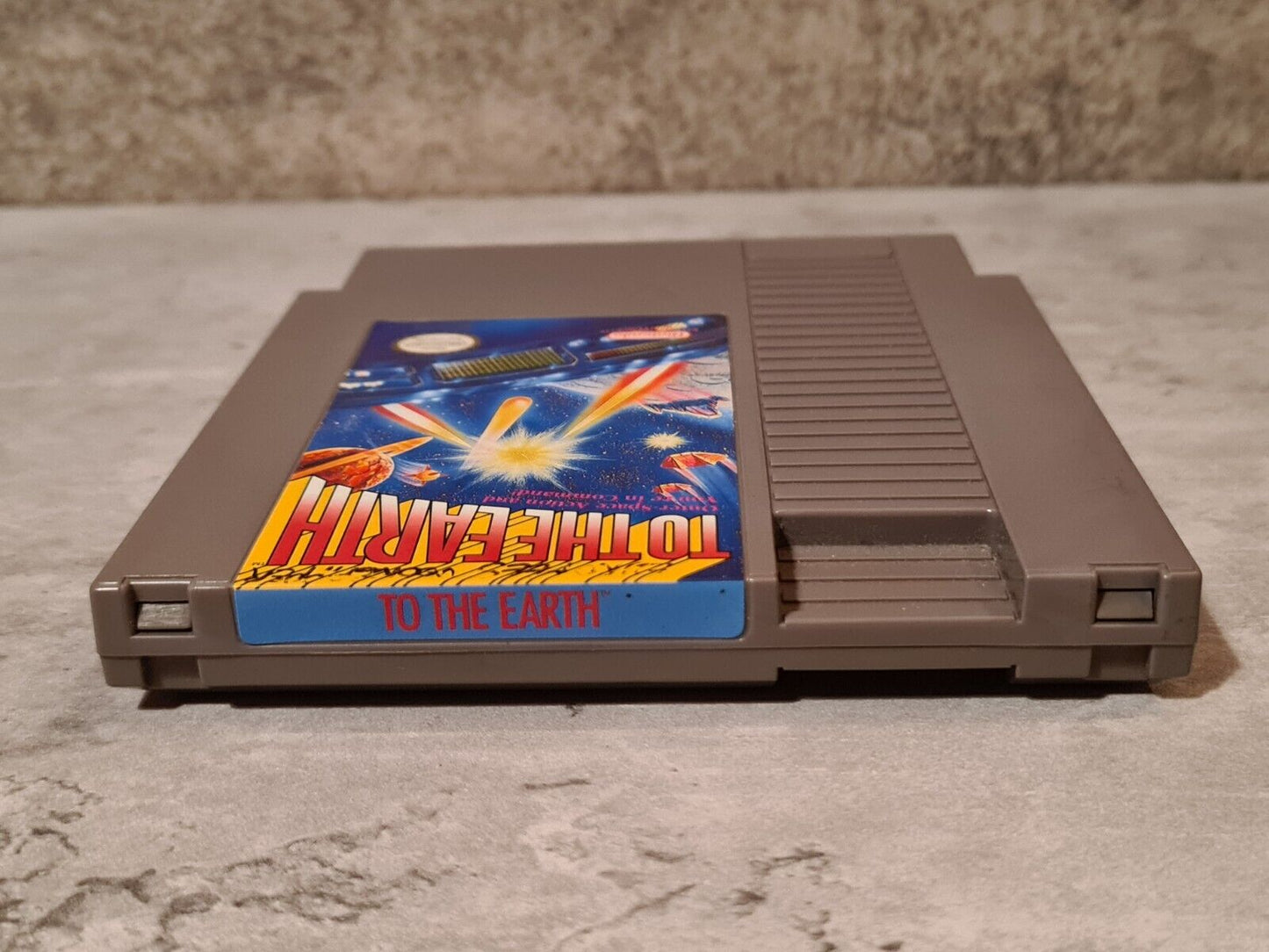 NES To The Earth mit OVP und Anleitung FRA - T-Retro-Games