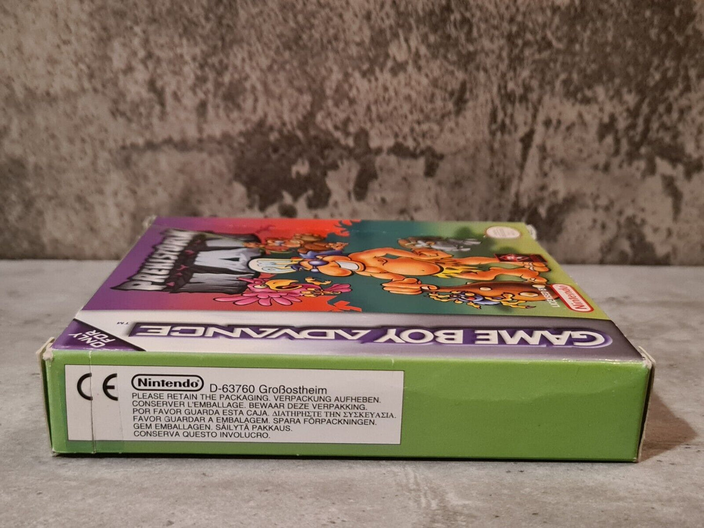 Nintendo Game Boy Advance Prehistorik Man mit OVP und Anleitung EUR - T-Retro-Games