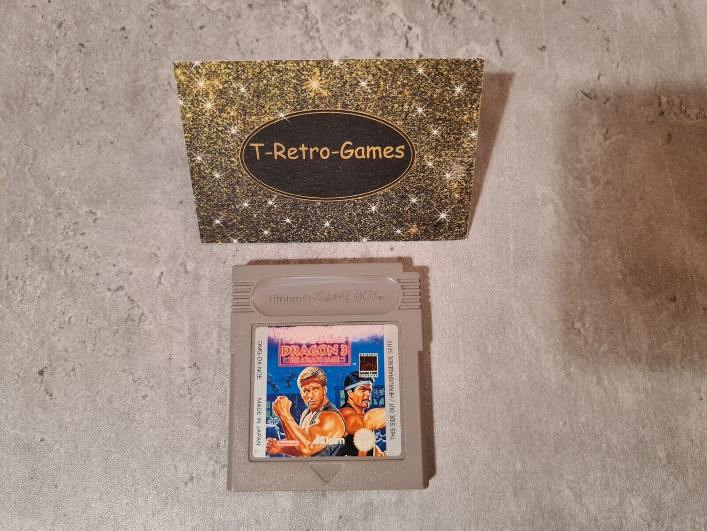 Nintendo Gameboy Classic Spiel Double Dragon 3 The Arcade Game Modul NOE - T-Retro-Games