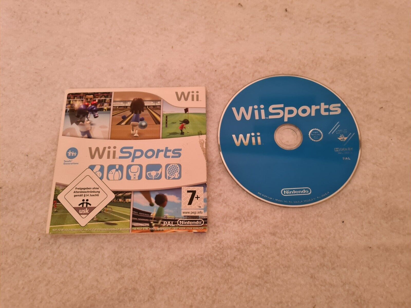 Nintendo Wii Konsole Weiß White OVP mit Wii Sports - T-Retro-Games