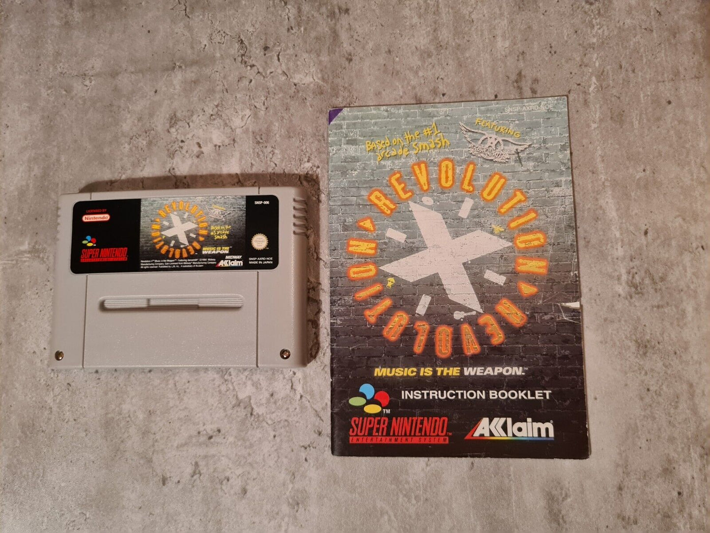 SNES Super Nintendo Revolution X mit OVP und Anleitung NOE - T-Retro-Games