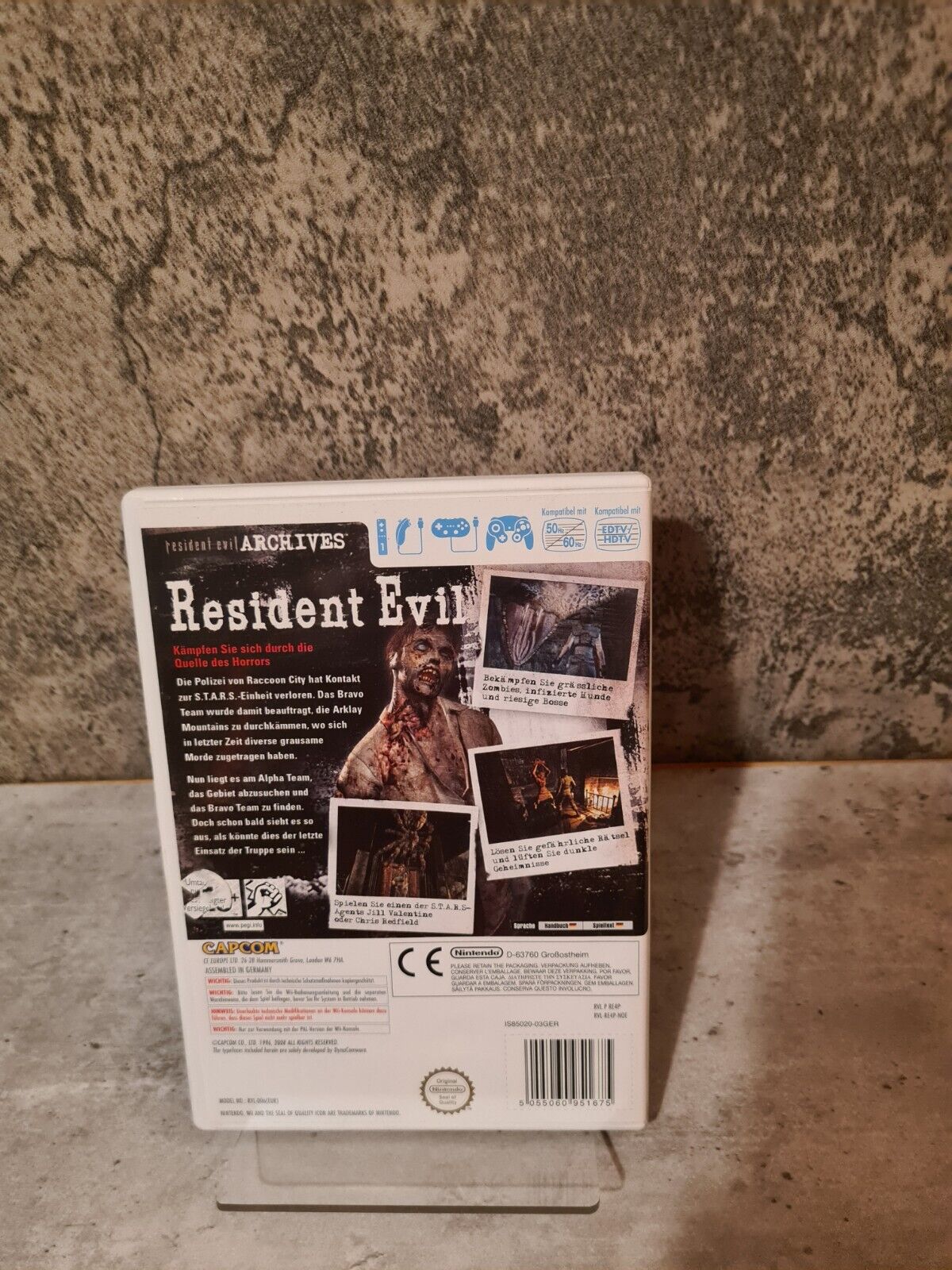 Nintendo Wii Spiel Resident Evil mit OVP und Anleitung NOE
