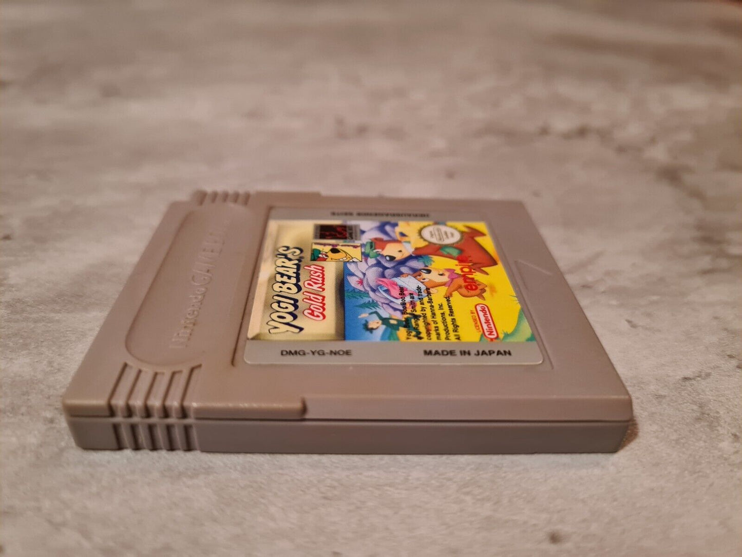 Nintendo Gameboy Classic Spiel Yogi Bear's Gold Rush Modul NOE - T-Retro-Games