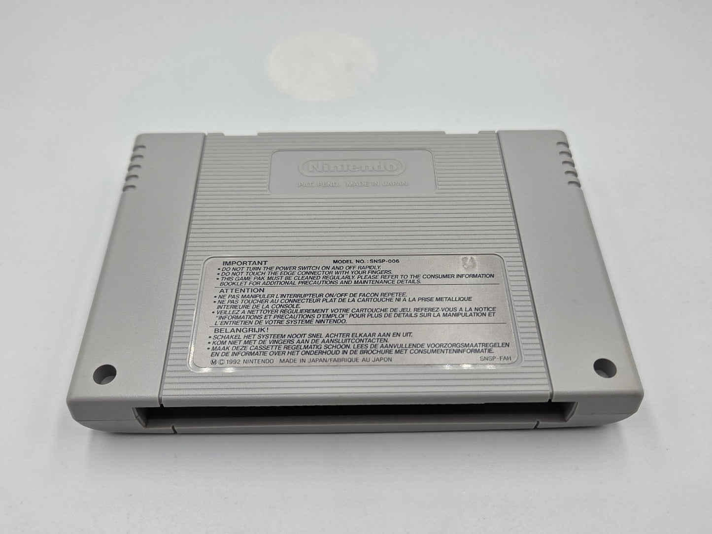 SNES Super Nintendo Pac-Attack mit OVP und Anleitung FAH