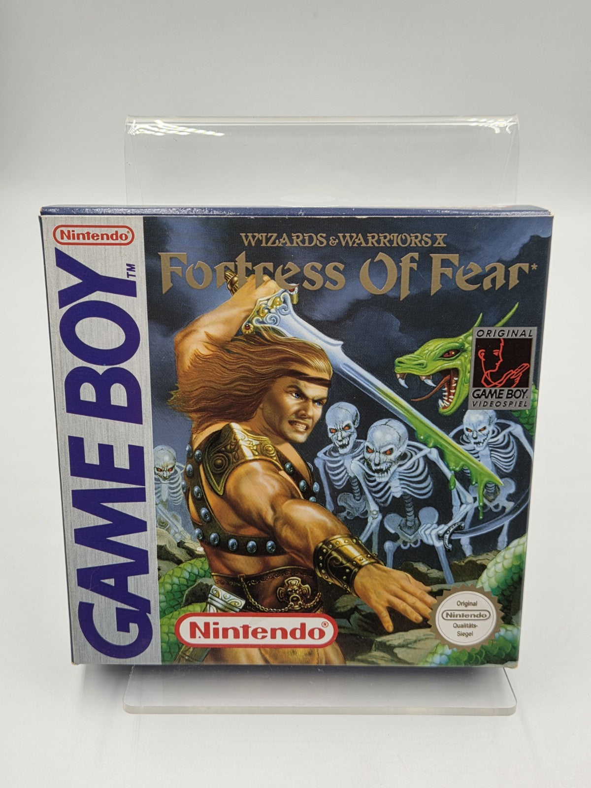 Game Boy Classic Wizards & Warriors x Fortress of Fear mit OVP und Anleitung NOE