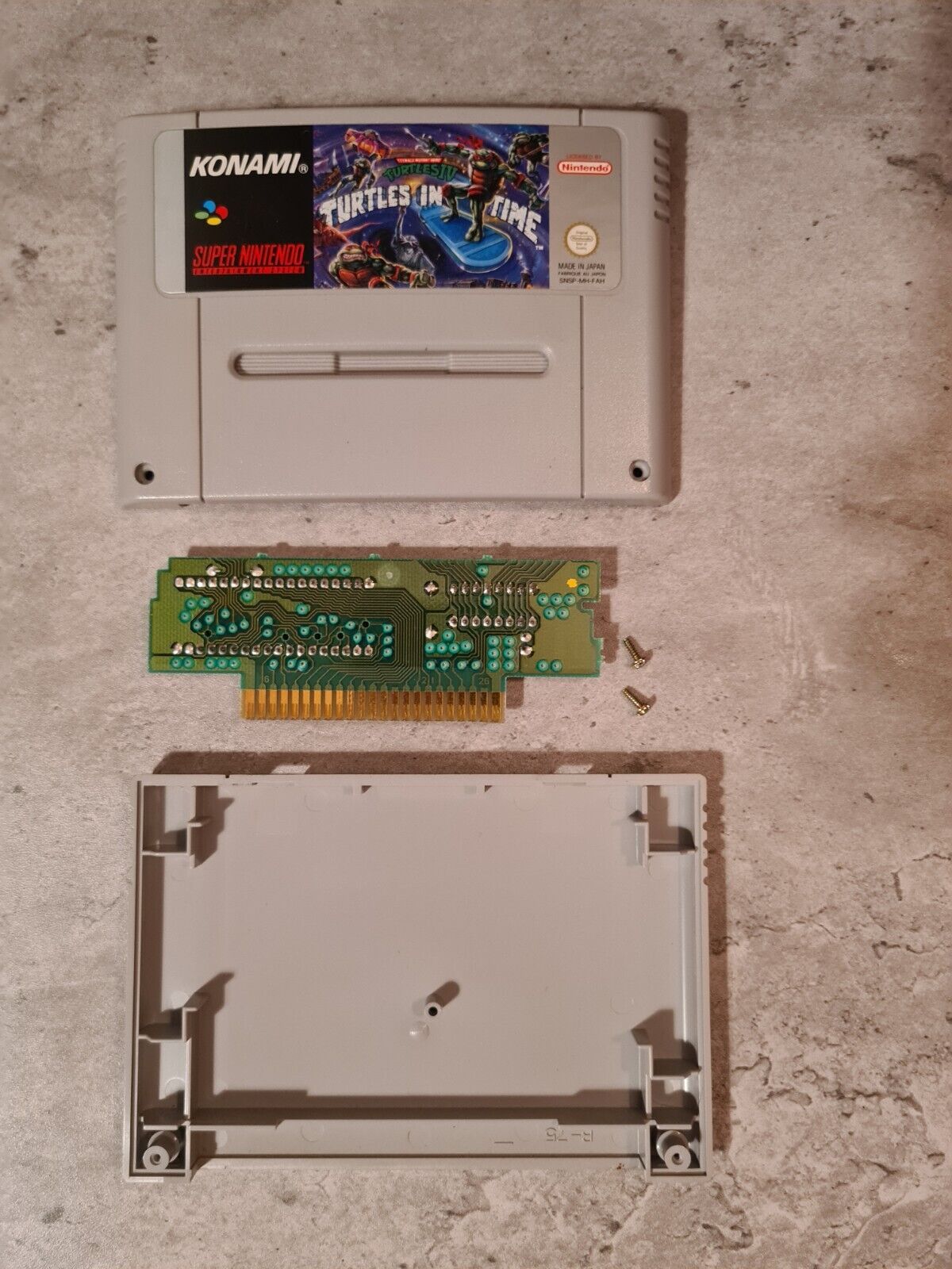 SNES Super Nintendo Turtles in Time Modul FAH - T-Retro-Games