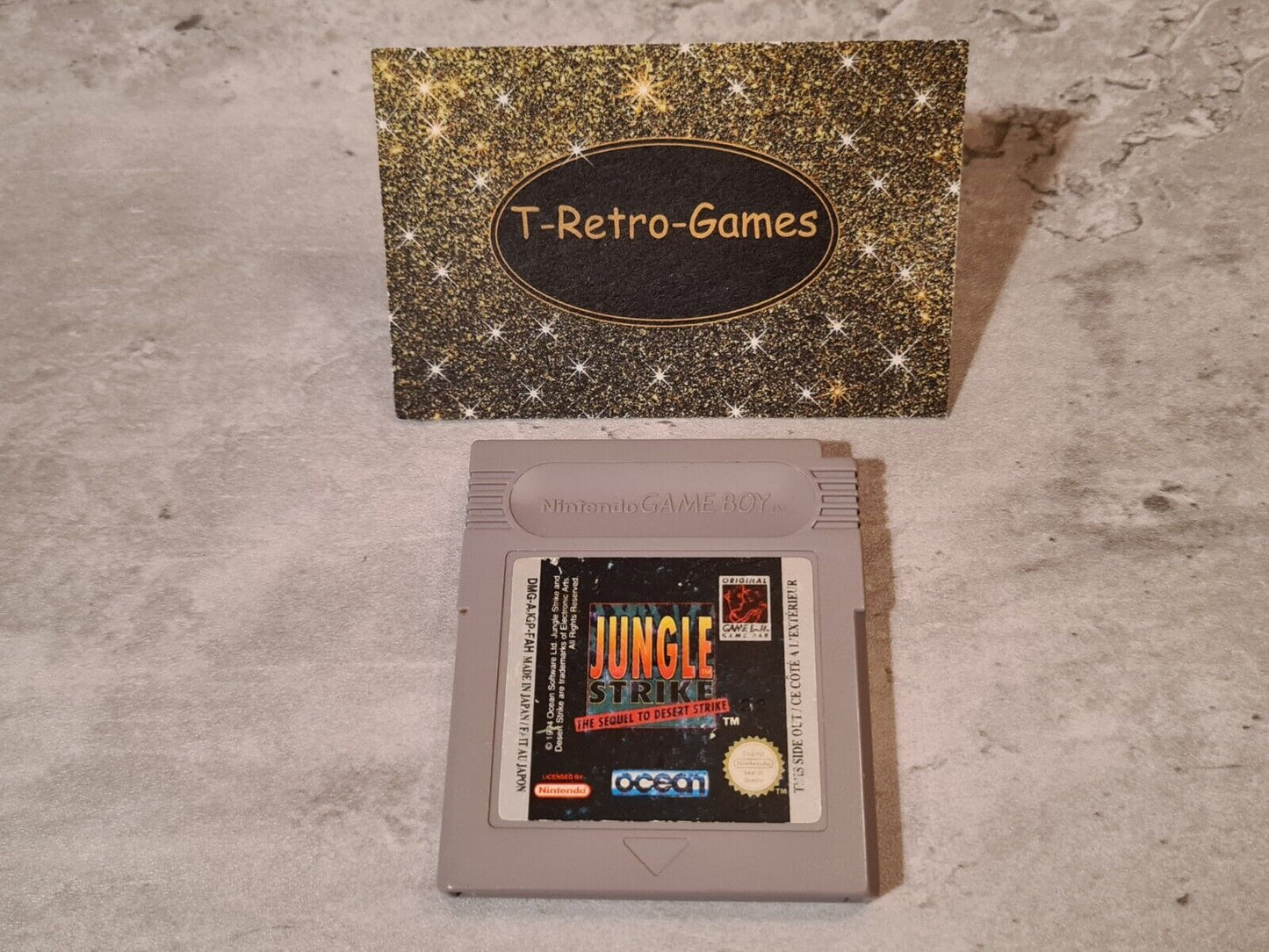Game Boy Classic Spiel Jungle Strike The Sequel to Desert Strike Modul FAH