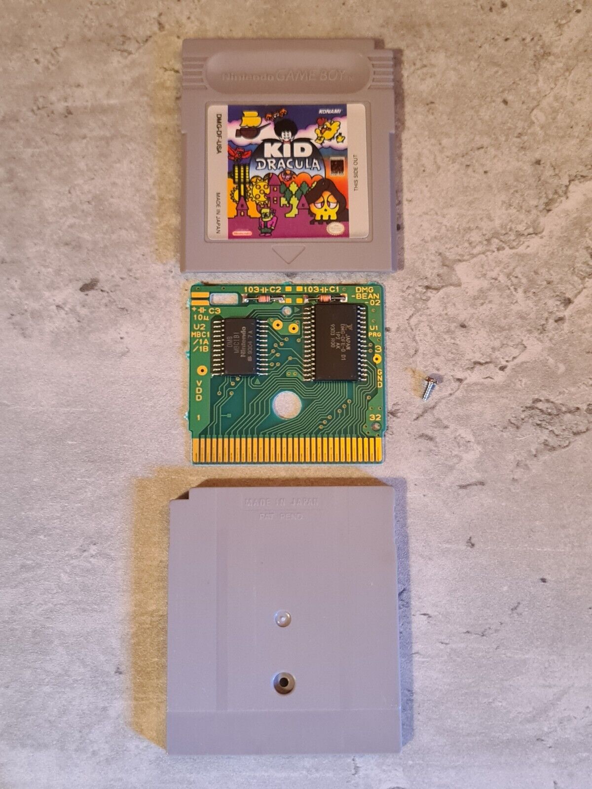 Nintendo Game Boy Classic Spiel Kid Dracula Modul USA - T-Retro-Games