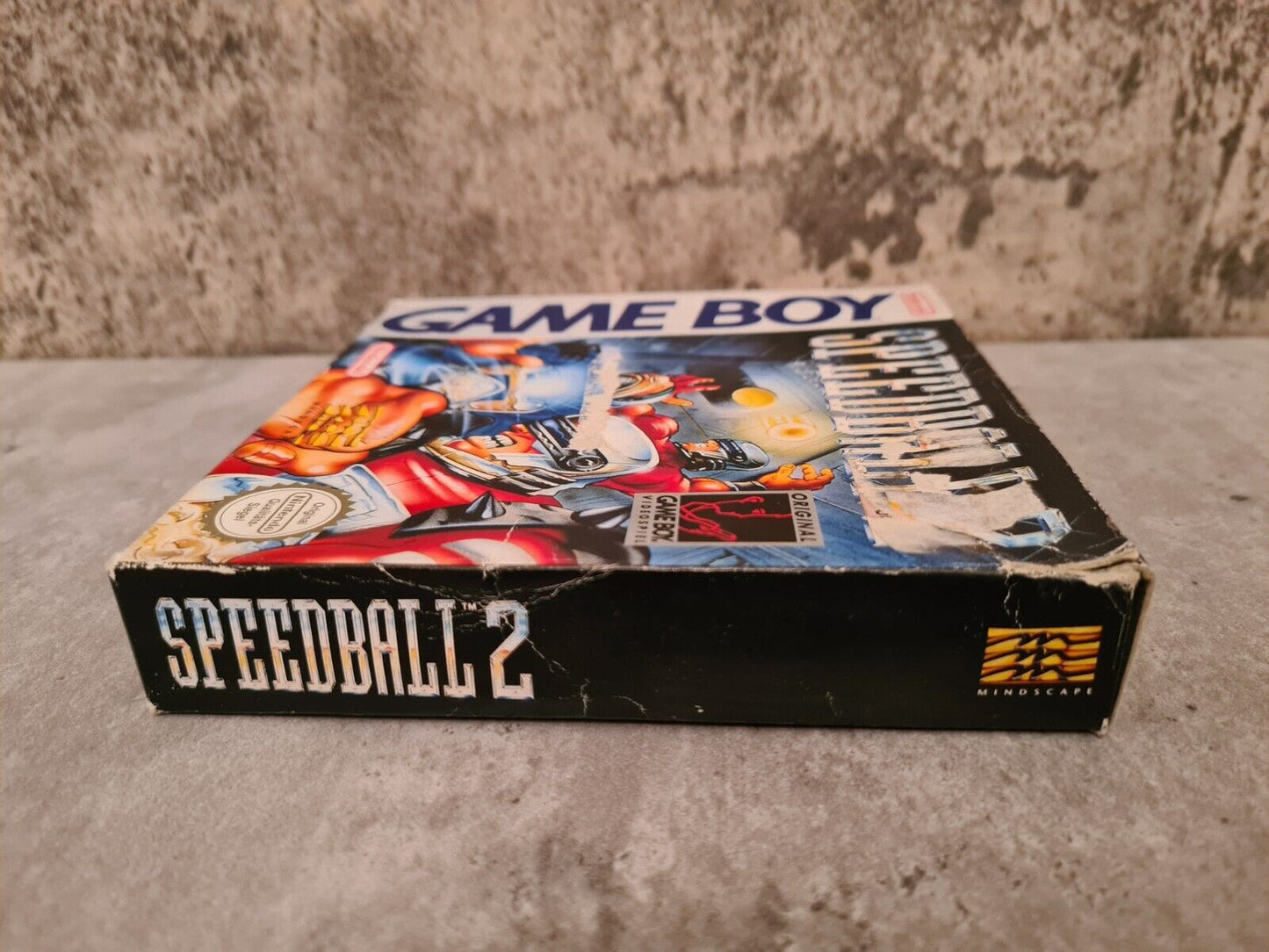 Nintendo Game Boy Classic Speedball 2 mit OVP und Anleitung NOE - T-Retro-Games