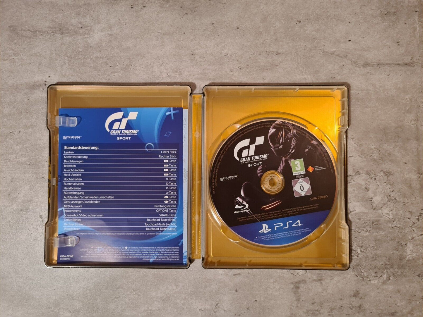 PS4 Gran Turismo Sport Special Collectors Edition mit Auto