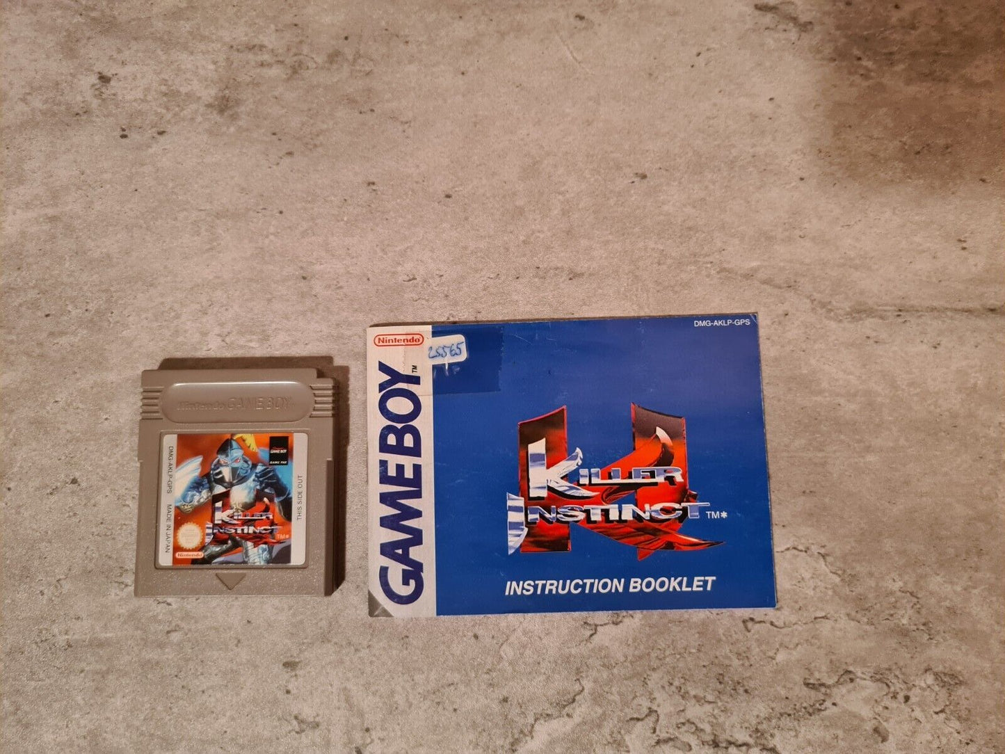 Nintendo Game Boy Classic Killer Instinct mit OVP und Anleitung GPS - T-Retro-Games