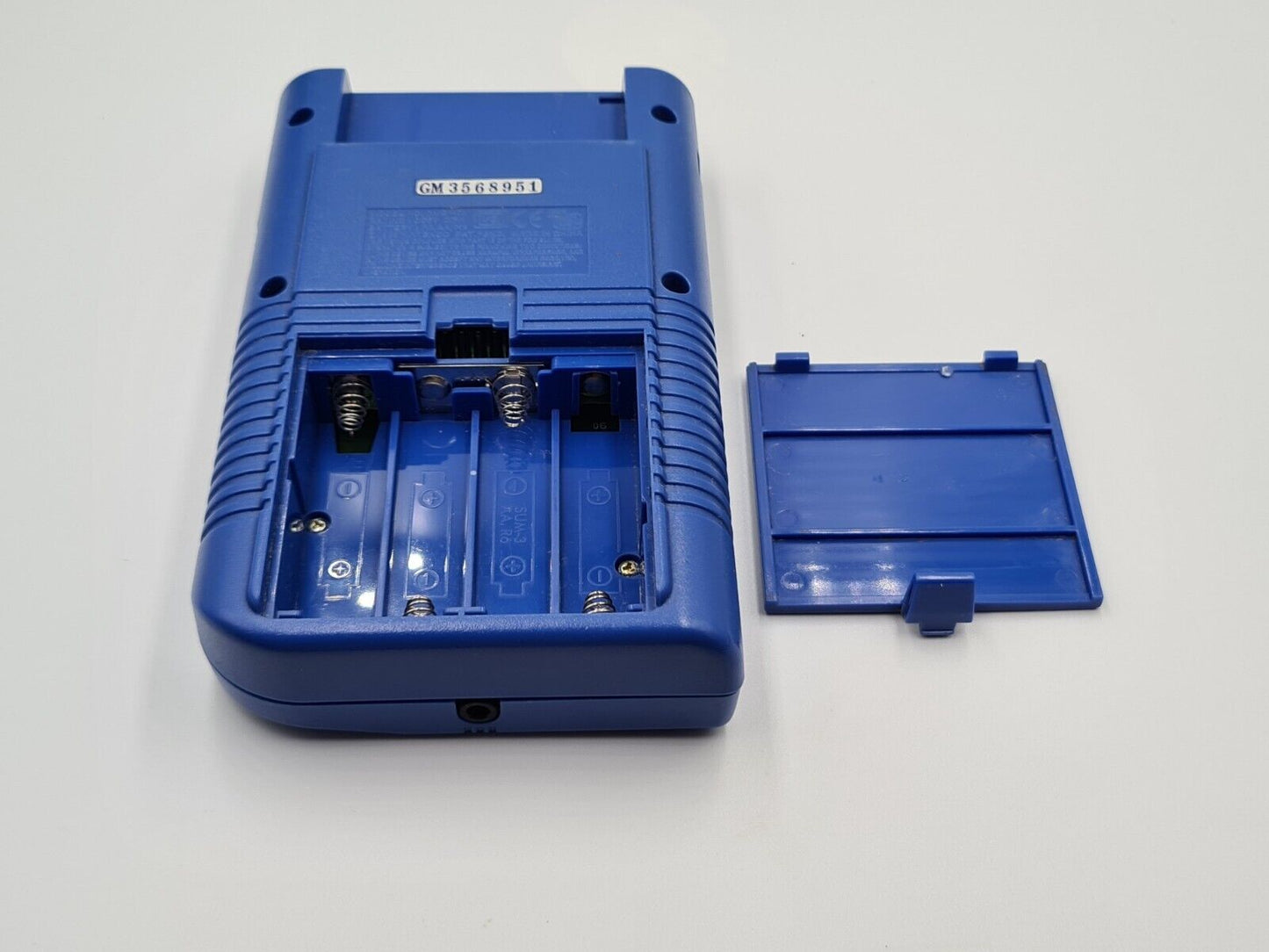 Nintendo Game Boy Classic Blau Blue Konsole Console mit Case Play it Loud - T-Retro-Games
