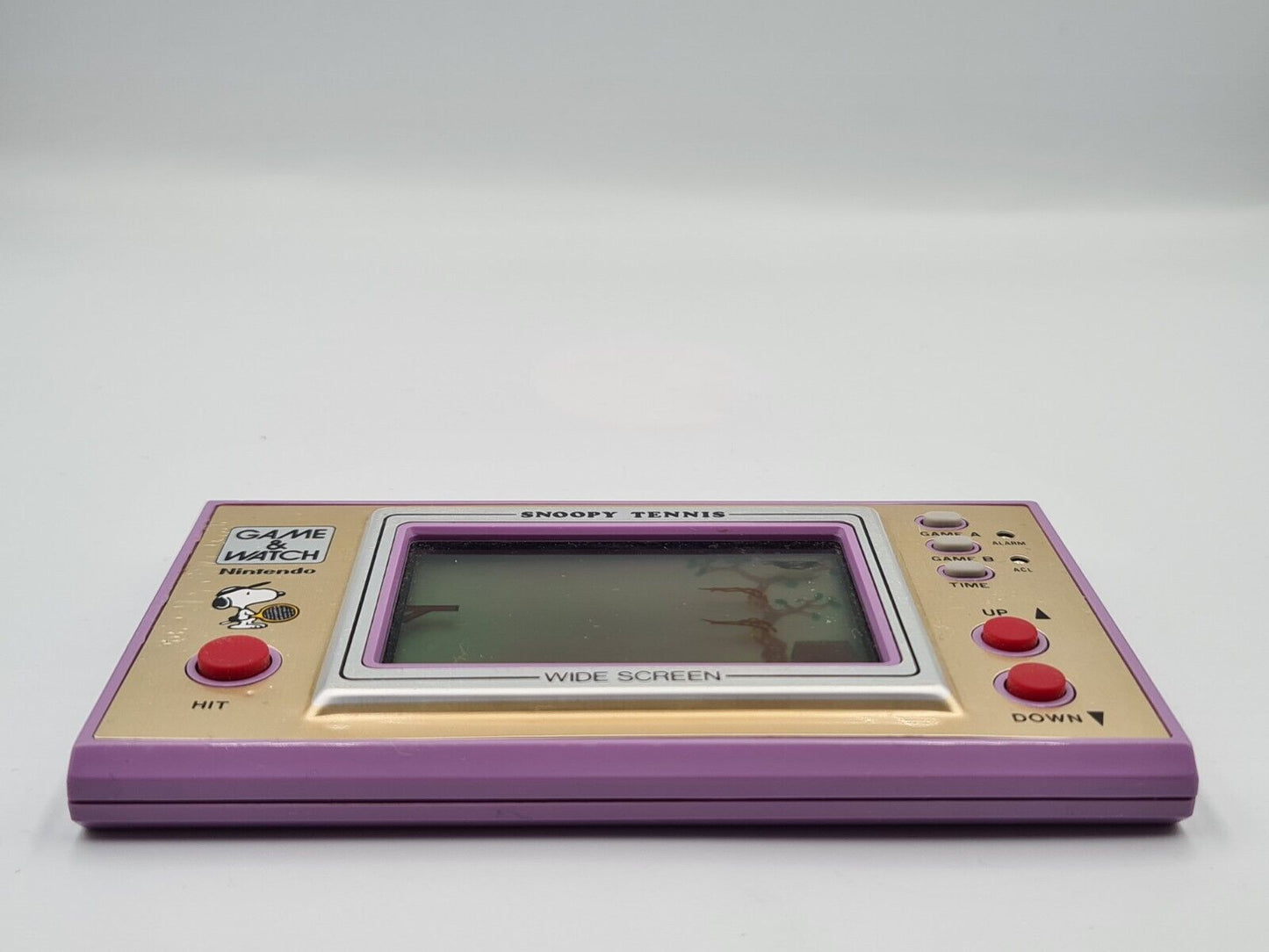Nintendo Game & Watch Snoopy Tennis Konsole Console 1982 Wide Screen - T-Retro-Games