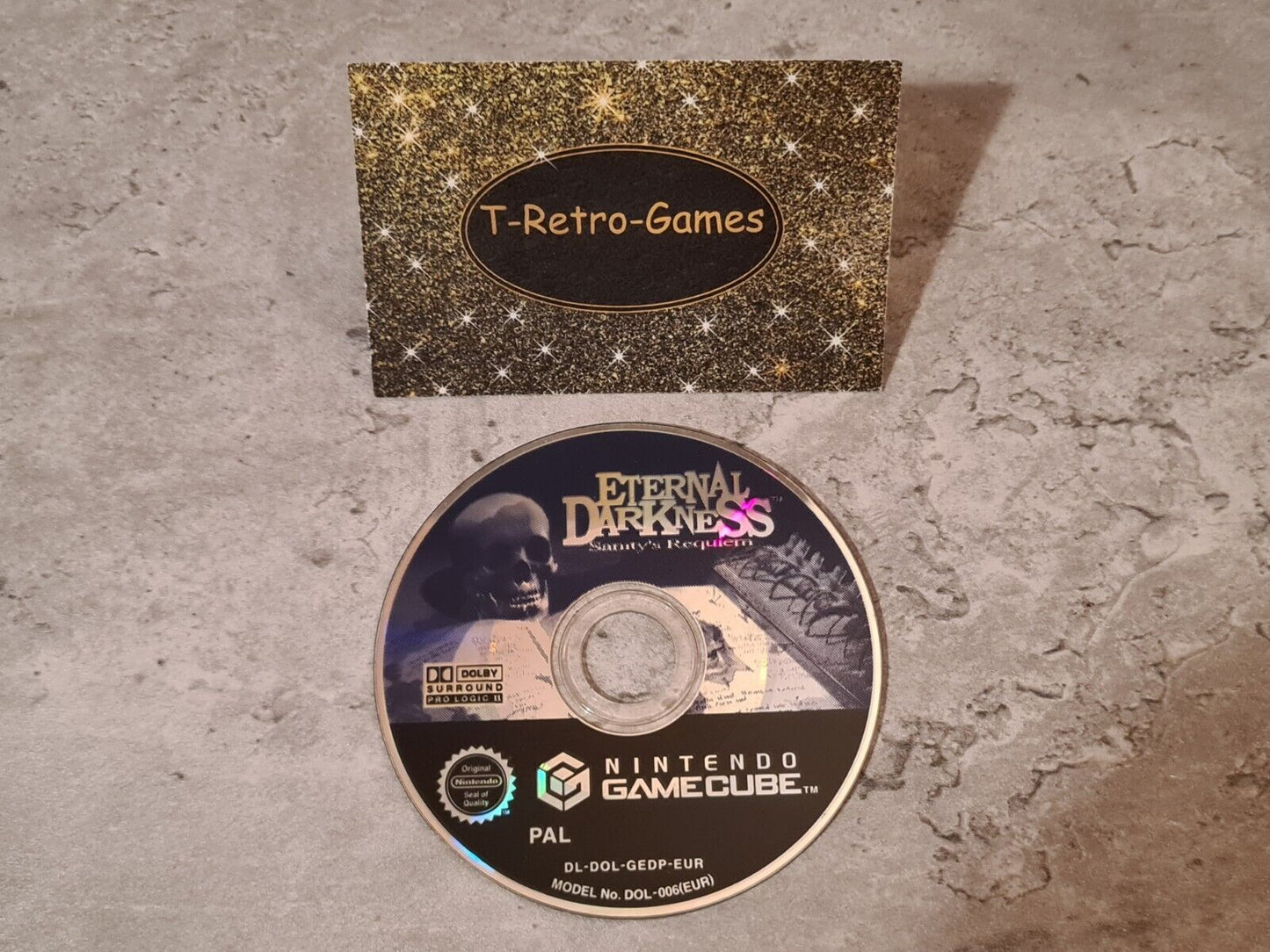 Nintendo GameCube Eternal Darkness Disc only nur CD EUR - T-Retro-Games